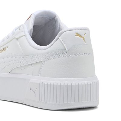 BASKET PUMA FEMME CARINA MIA WHITE GOLD